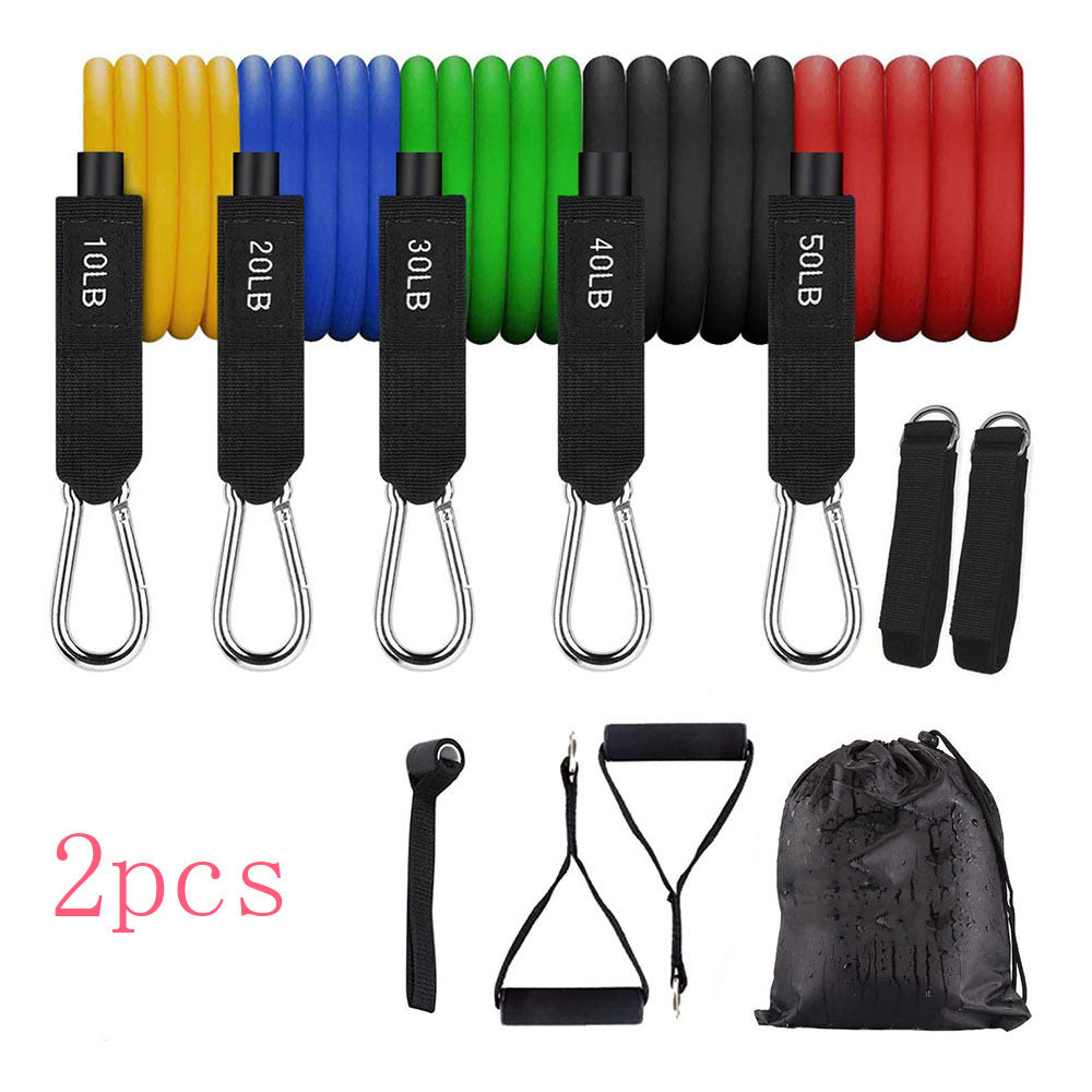 5-in-1 Portable Resistance Band Set with Handles