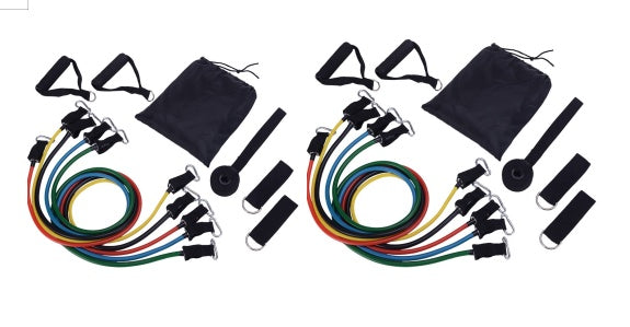 5-in-1 Portable Resistance Band Set with Handles