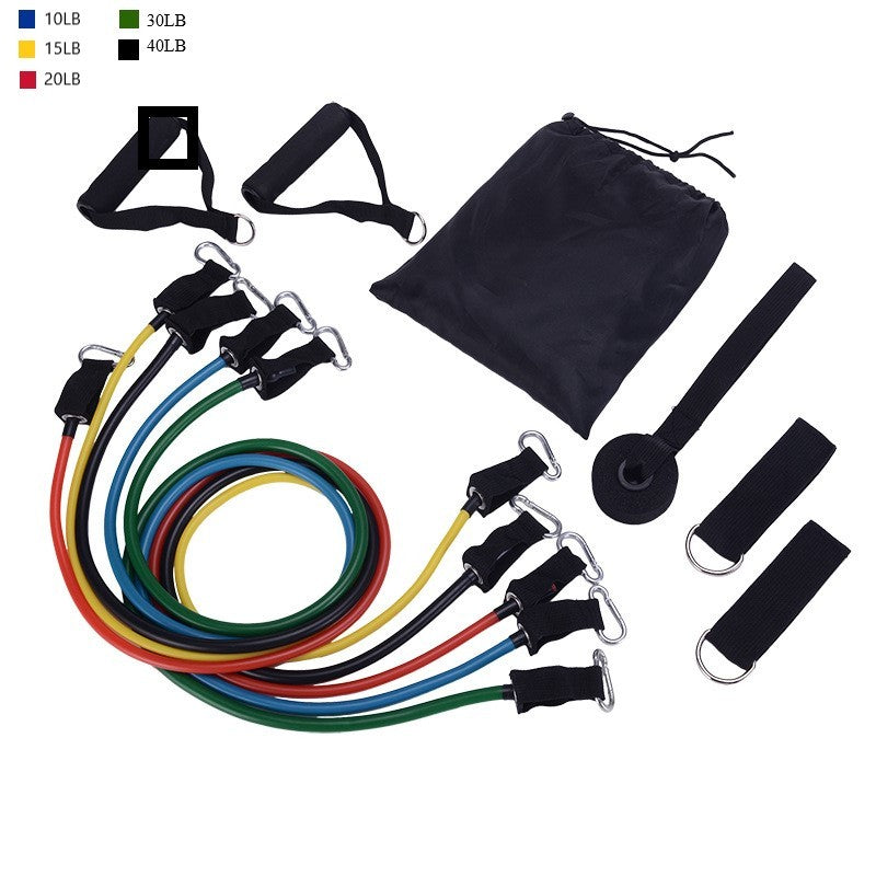 5-in-1 Portable Resistance Band Set with Handles