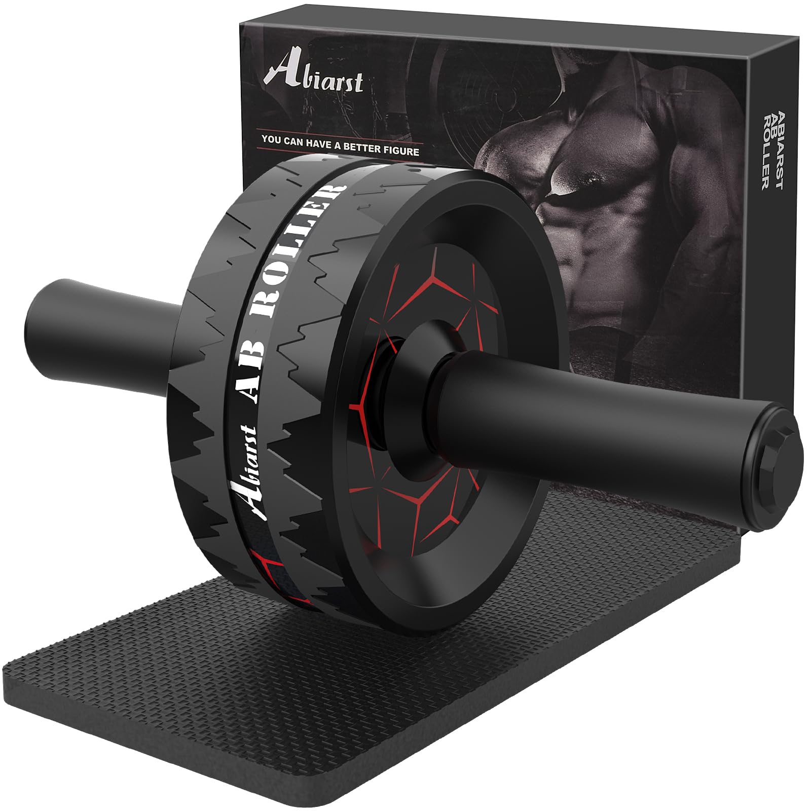 Ab Roller Wheel with Knee Pad