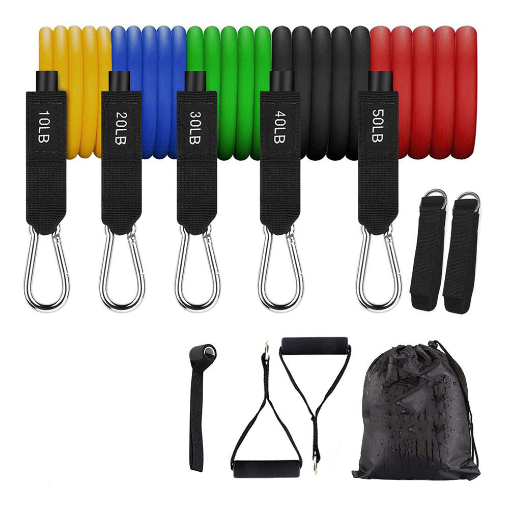 5-in-1 Portable Resistance Band Set with Handles
