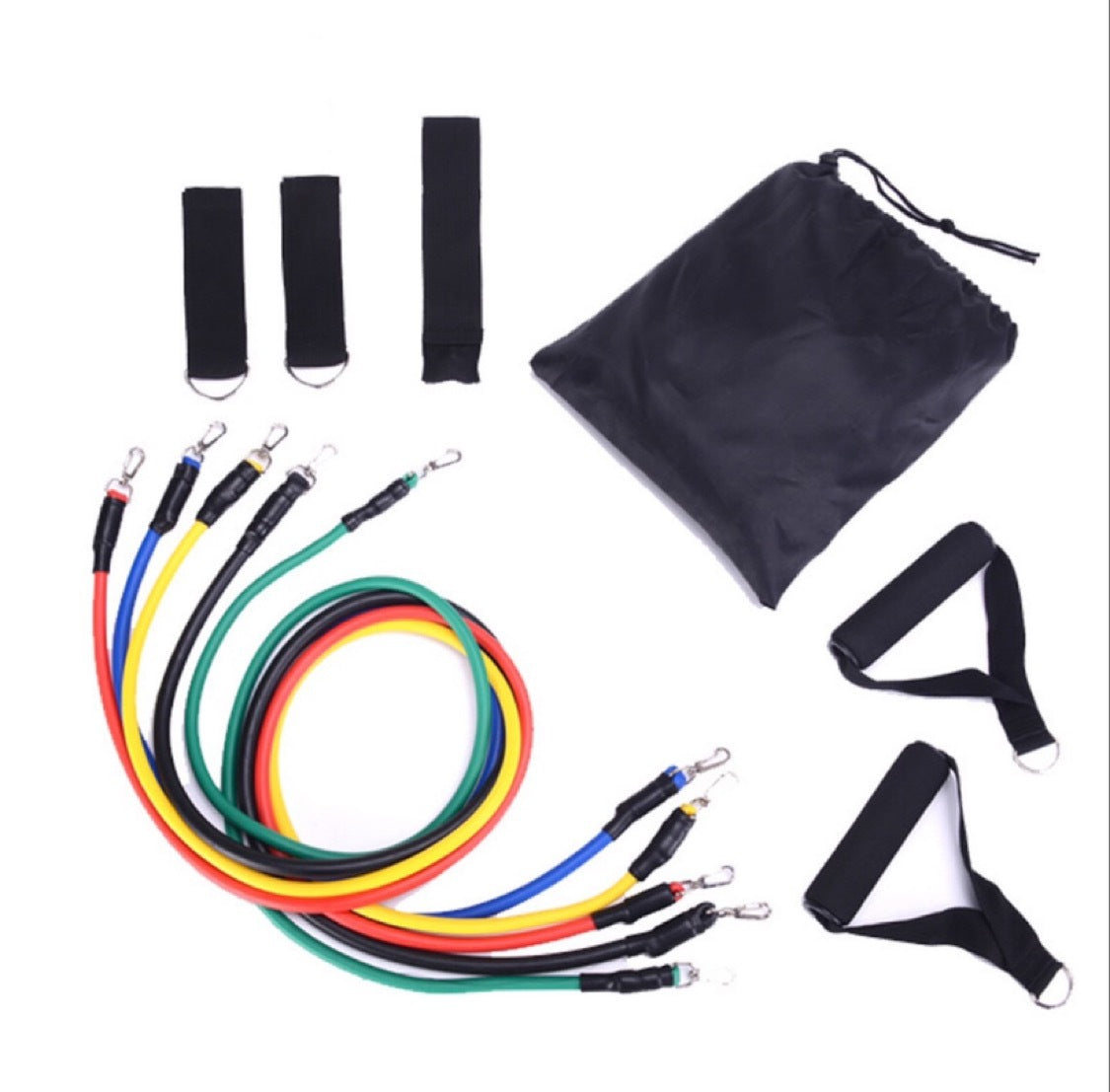 5-in-1 Portable Resistance Band Set with Handles
