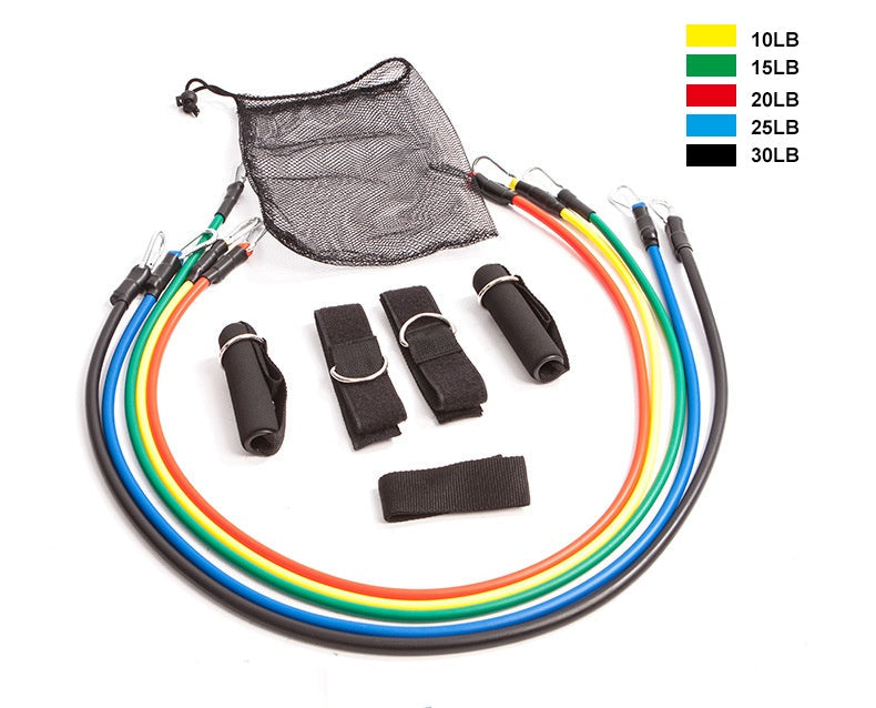 5-in-1 Portable Resistance Band Set with Handles
